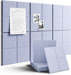 Fluxynara Large Felt Bulletin Board 36" x 24"Cork Board Alternative-6 Pack by FLUXYNARA
