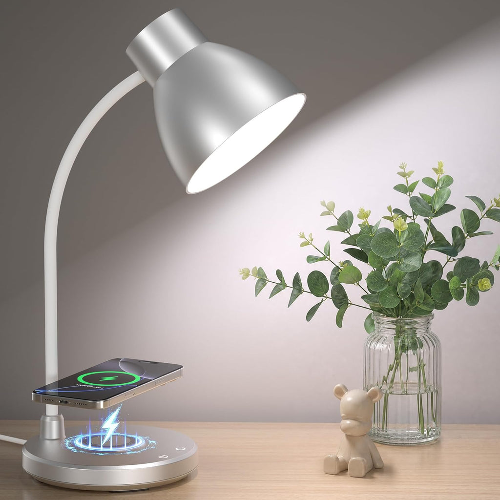 led desk lamp for home office with wireless, main product view