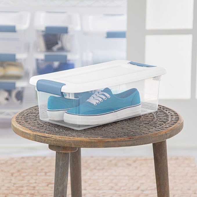 Sterilite 48-Pack Latching Box, Under Bed Storage Bins - Image 9