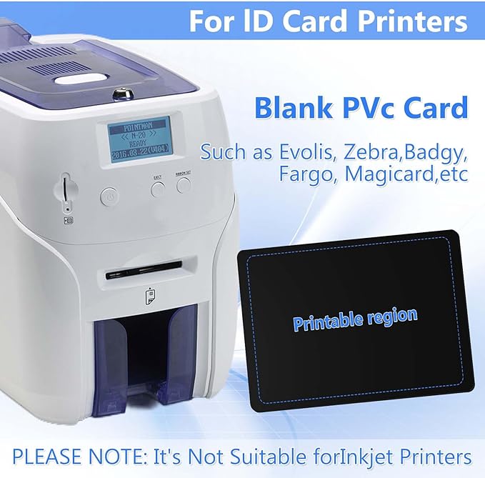 100 Pack - Premium Blank PVC Cards - Image 7