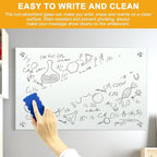 H-Qprobd Glass White Board for Wall Dry Erase Board 36" x 24" Magnetic - Image 4