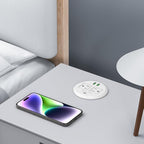 3-inch Desktop Power Grommet, Max 65W USB C Charger, 2 Outlets and 3 USB - Image 4