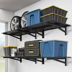 jusgym 4 pack garage shelving wall mounted, 2x3ft, main product view