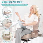 Office Chair Seat Cushion, Cooling Gel Enhanced Memory Foam Cushion - Image 6