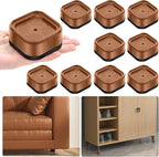 shouwuhho 9 Pack Furniture Risers Adjustable Bed Risers Heavy Duty Lifts Height by EnjoyLifeEnjoyHappiness