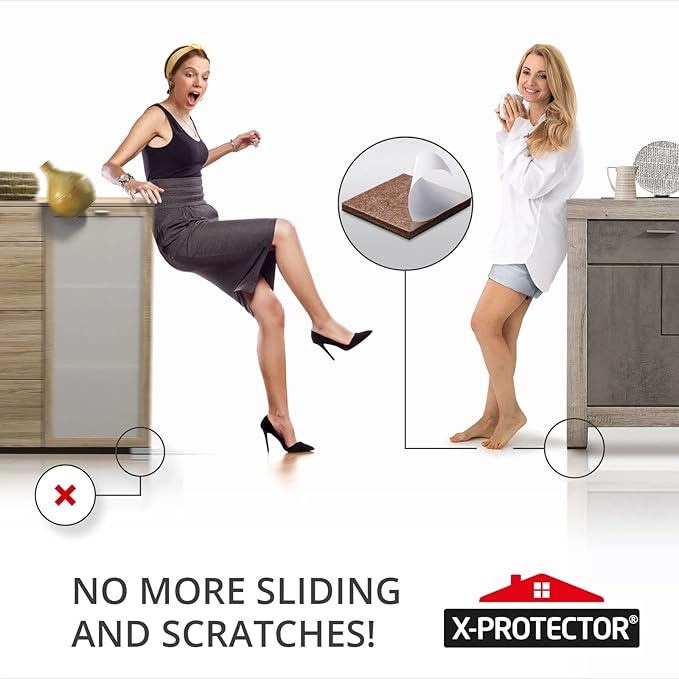 16 PCS 2" Non-Slip Furniture Pads X-Protector - Image 5