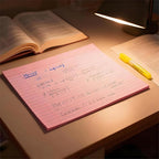 JINMIKEJI Pink Ruled Index Cards 5x7 Inch - Image 3