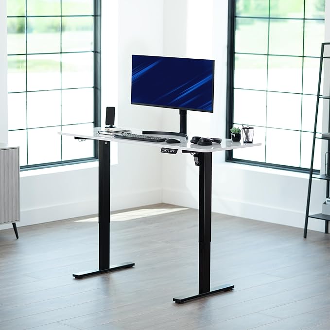 VIVO Electric Dry Erase 60 x 24 in Standing Desk, Memory Height Adjustment - Image 2