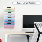 EASEPRES 8 Pocket Mesh Hanging Wall File Organizer, Wall Mounted Mail Paper - Image 6