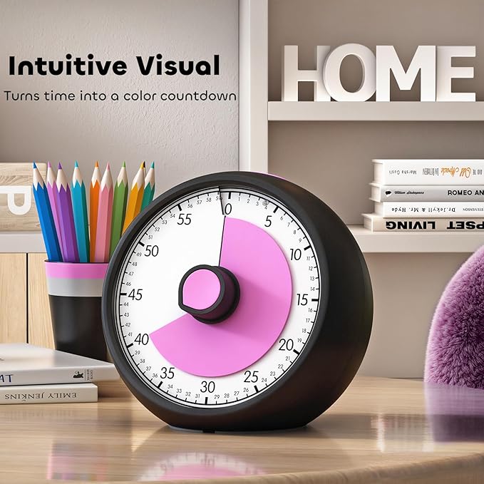 Visual Timer for Kids 60-Minute Countdown Timer - Image 2