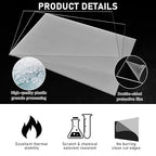 Roowest 3 Pcs 24'' x 36'', 1/8 Inch Thick Clear Acrylic Sheet Panels - Image 4
