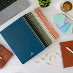 Merely Home Undated Daily Planner | 8.25” x 11.75” To Do List Notebook | Work - Image 4