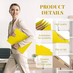 12 Pcs Classification Folders Letter Size 3 Pocket Dividers Employee File Folder - Image 4