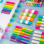 Golcellia Sticky Book Index Tabs, Page Tabs Markers, Sticky Notes Tabs 1272 - Image 8