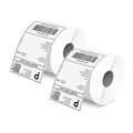 MUNBYN 4x6 Inch Direct Thermal Labels, 1000 Sheets/2 Rolls, Shipping Paper by MUNBYN