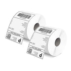 MUNBYN 4x6 Inch Direct Thermal Labels, 1000 Sheets/2 Rolls, Shipping Paper by MUNBYN