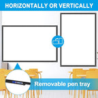 H-Qprobd 48"x24" Magnetic White Board Dry Erase Wall Mount Whiteboard - Image 5