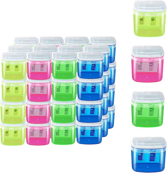 Gutyble 48 Pcs Manual Pencil Sharpeners by Gutyble