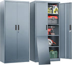 besfur metal garage storage cabinet with locking doors, main product view