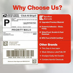 4" x 2" Direct Thermal Labels Roll, 10 Rolls, Compatible - Image 8