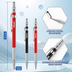 Hiboom 10 Pack Carpenter Pencils Mechanical Set, Construction Pencils - Image 4