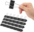 2 Inch 32 Pack Extra Large Binder Clips, Jumbo Paper Clips, Big Paper Clamps by OWLKELA