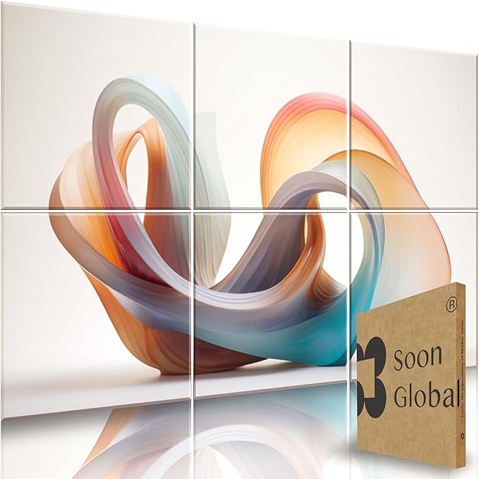 Soon Global Acoustical Wall Panels, 72 X 48 Inches Art Acoustic Panels by SoonGlobal
