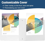 2-Inch 3-Ring Binder with Pockets, 2’’ Premium View Binders with Three Ring - Image 5