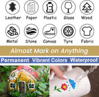 Overseas Yellow Paint Pens Paint Markers - Image 6