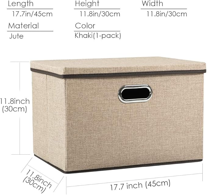 PRANDOM Large Collapsible Storage Bins - Image 6