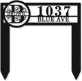 Personalized Metal Adress Sign