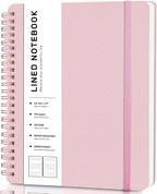 Lined Spiral Journal Notebook, A4 Spiral Notebook, 8.5''×11'' 100GSM Thick by ABERLLS