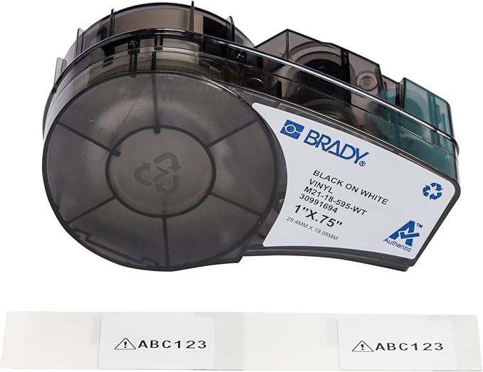 Brady Authentic All-Weather Vinyl Label by BradyCorp