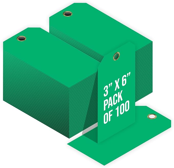 Tags 4 Less 15 Mil Waterproof Plastic Tags, Outdoor Tagging, Equipment Labeling - Image 2