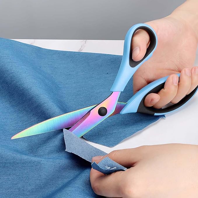 Zicolu 8.5" Scissors Bulk Set of 12-Pack, Sharp Scissors all Purpose Heavy Duty - Image 7