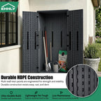 ehhly heavy duty tall storage cabinet outdoor weatherproof, package contents