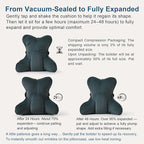 Ailuteie Lumbar Support Pillow for Lower Back Pain Relief – Multi-Functional - Image 8