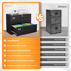 AFAIF 2 Drawer File Cabinets for Home Office, Metal Filing Cabinet - Image 7