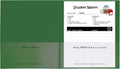C-Line Classroom Connector School-to-Home Folders, Green, 25 per Box (32003)