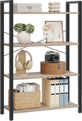 VASAGLE 4-Tier Bookshelf, Bookcase