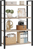 VASAGLE 4-Tier Bookshelf, Bookcase by VASAGLEbySONGMICSHOME