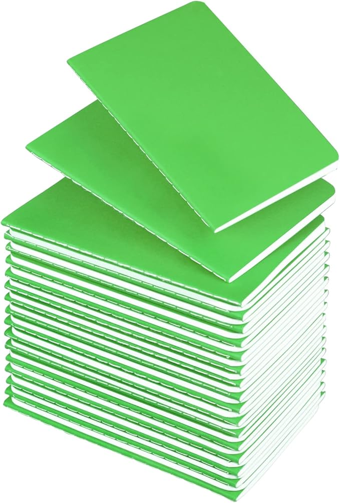 Lzerking Mini Notepads Bulk 36 Pack 3.5 x 5.5 Inches, Small Pocket Journal by Lzerking