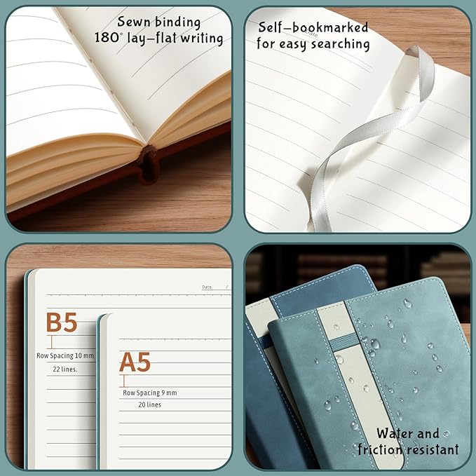 Bliver Personalized Leather Journal Custom Notebook Customized Engraved Journal - Image 3