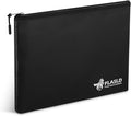 FLASLD Fireproof Document Money Bags, Large Fireproof Wallet Pouch, Safe Bag by FLASLD