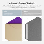 Amantech 12 Pack Acoustic Panels Self Adhesive Sound Proof Foam, High Density - Image 4
