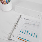 COMIX Sturdy 3 Ring Binder 1.5 inch - Image 6