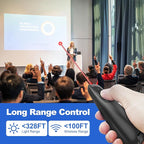 Presentation Clicker PowerPoint Presenter Remote: Laser Pointer Project Power - Image 2