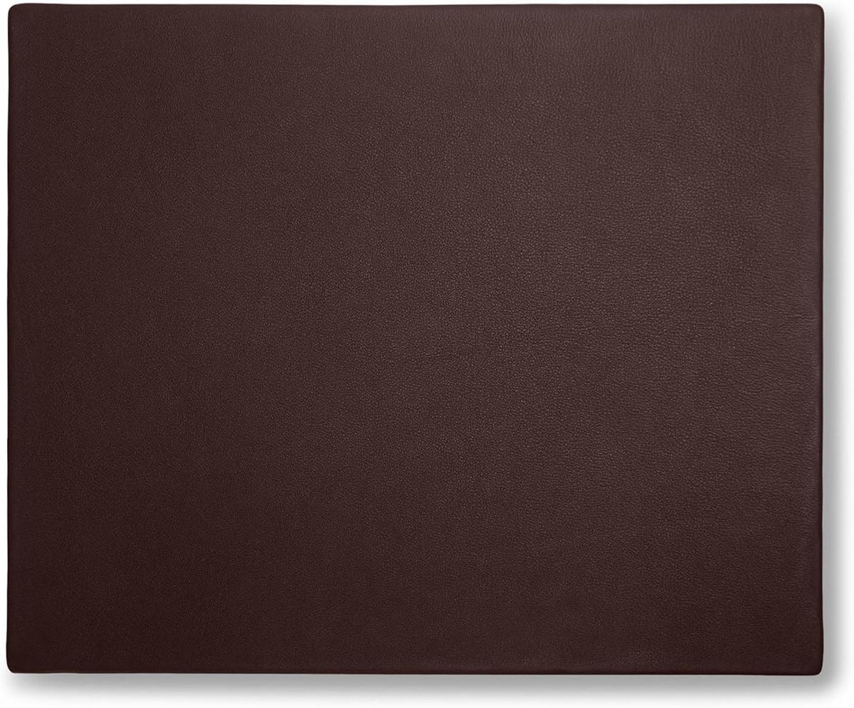 Leatherology Brown Classic Desk Pad – Full-Grain Leather Office Mat