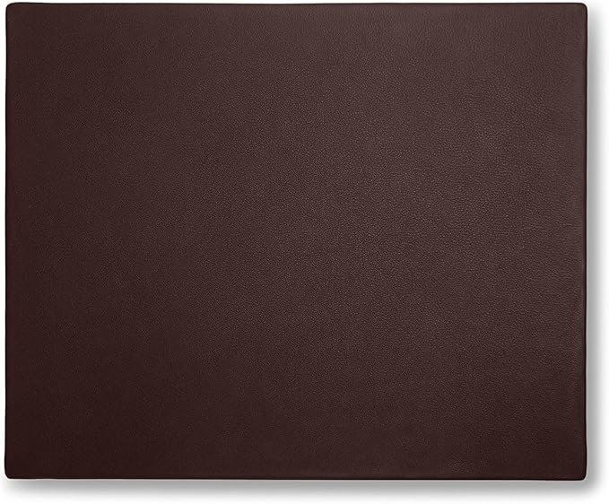 Leatherology Brown Classic Desk Pad – Full-Grain Leather Office Mat by Leatherology