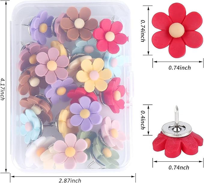 30pcs Flower Push Pins - Image 3